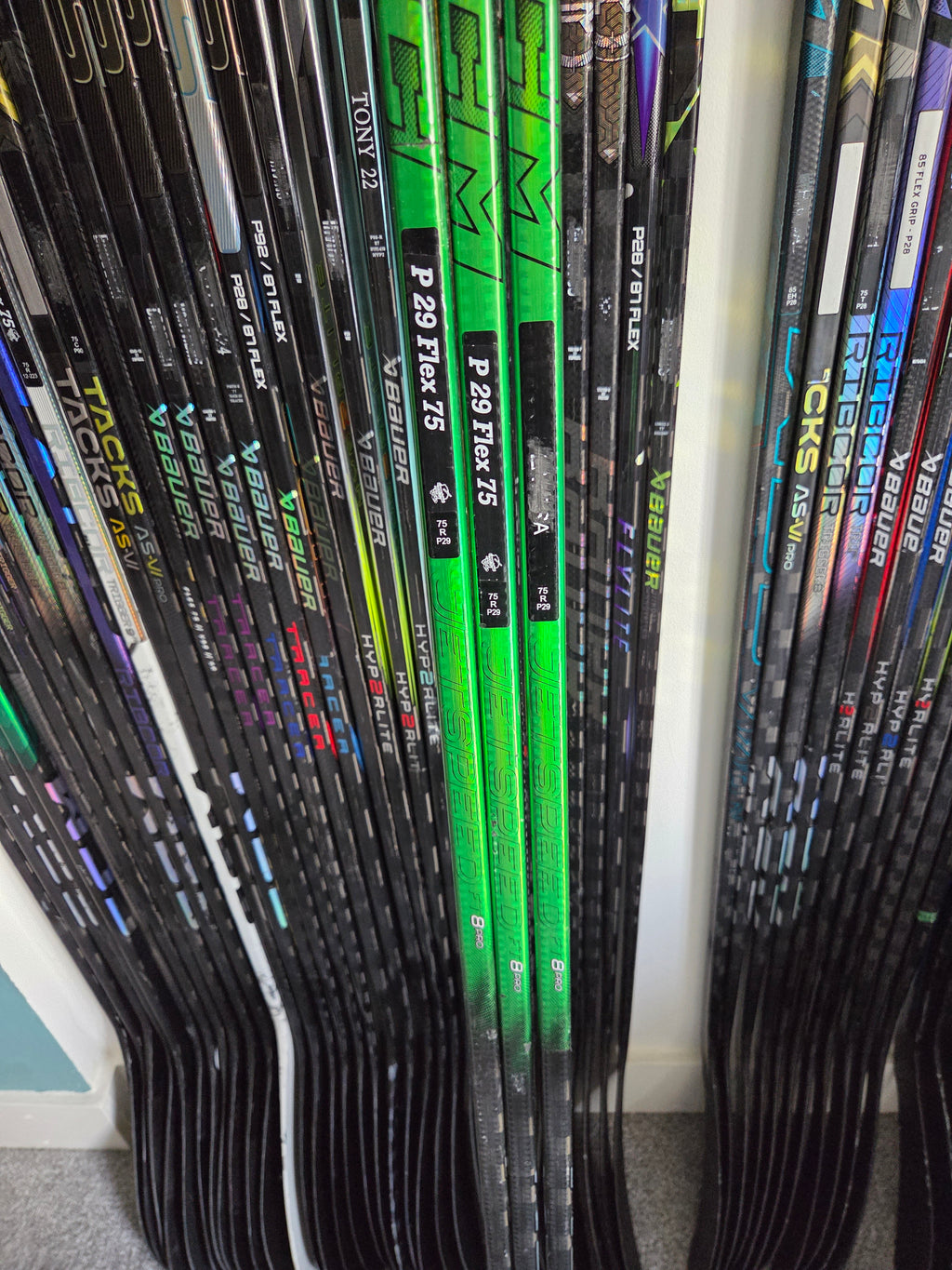 CCM Jetspeed ft8 pro P29 flex 75